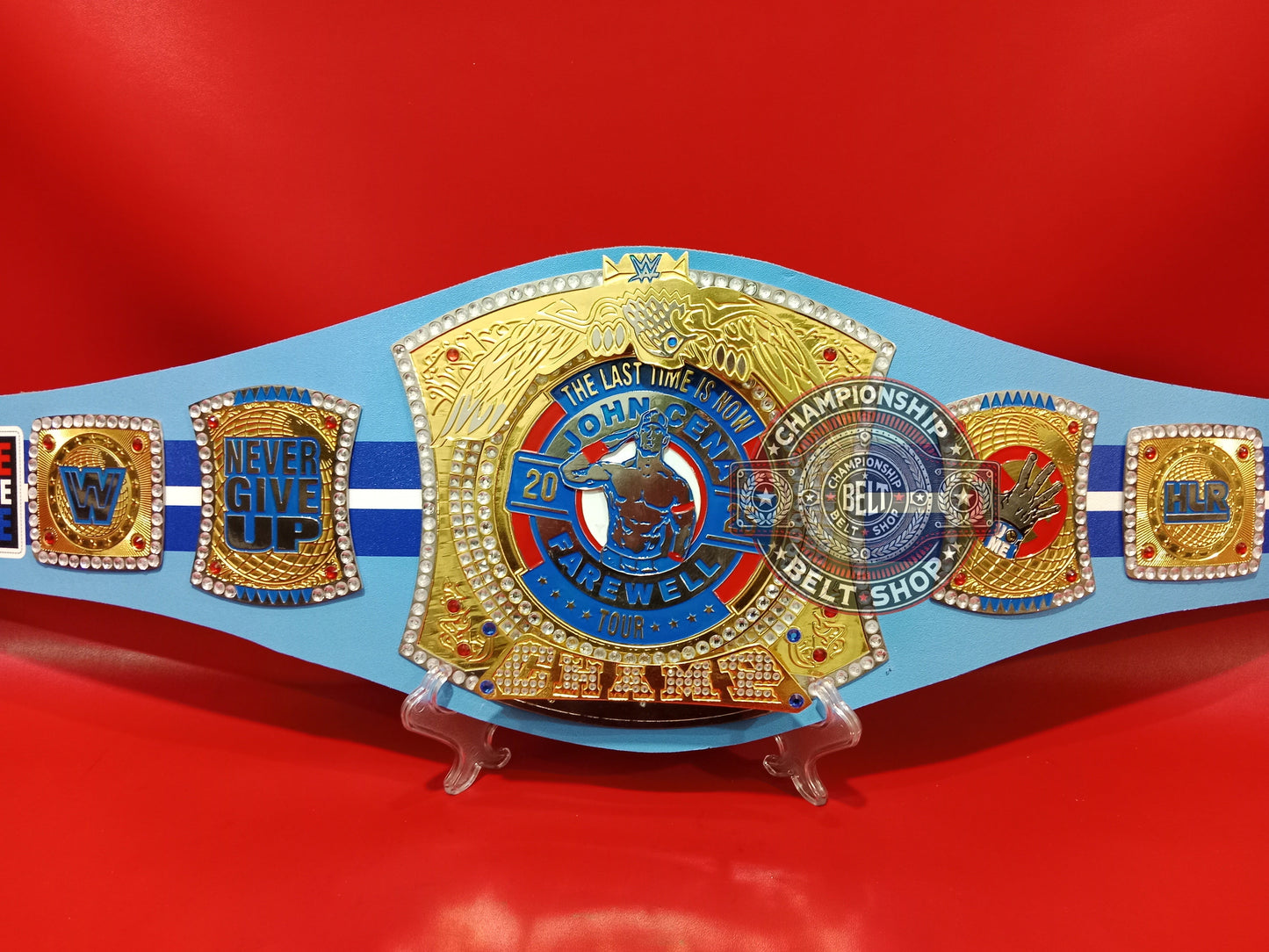 WWE John Cena Farewell Tour 2025 Los Angeles Spinner Championship Title Belt