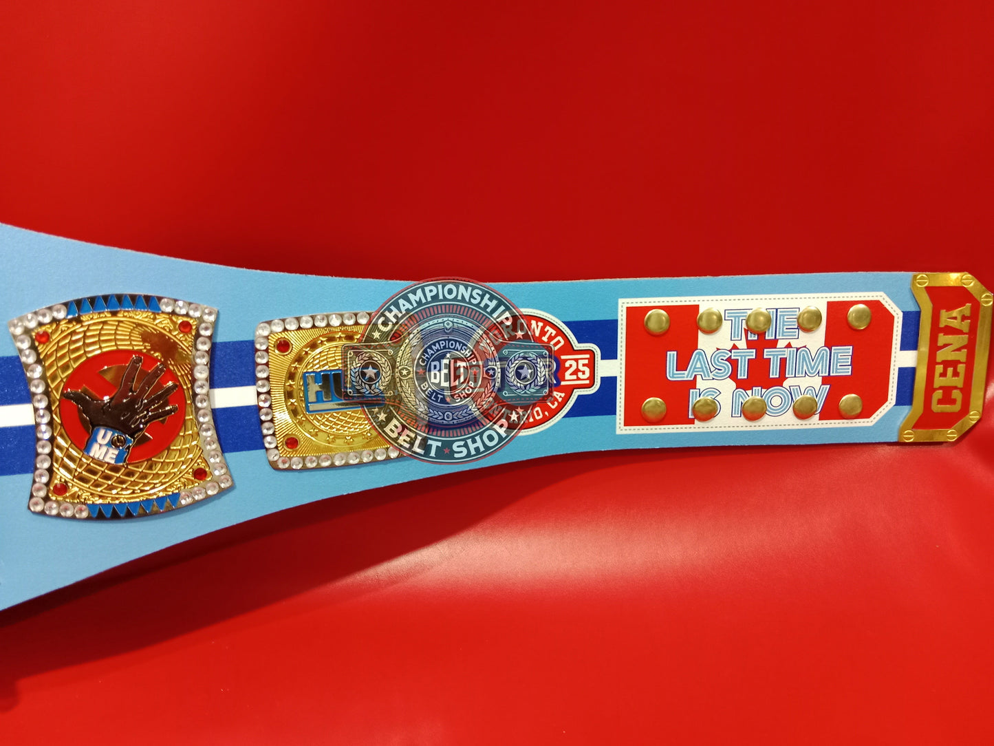 WWE John Cena Farewell Tour 2025 Los Angeles Spinner Championship Title Belt