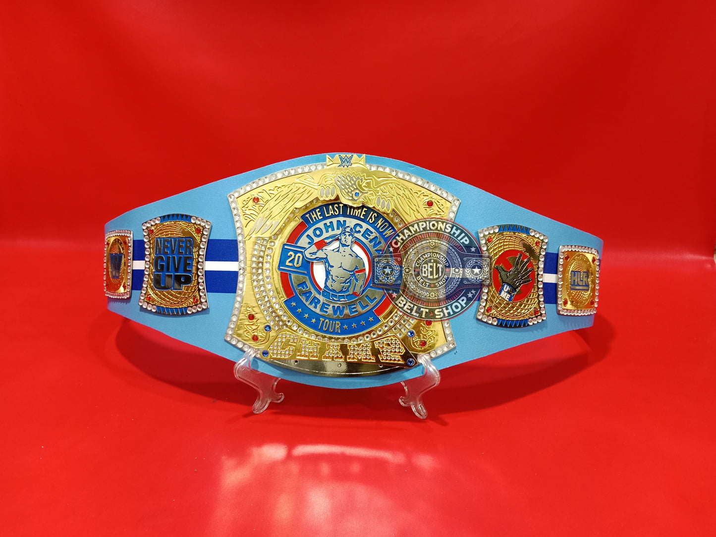 WWE John Cena Farewell Tour 2025 Los Angeles Spinner Championship Title Belt