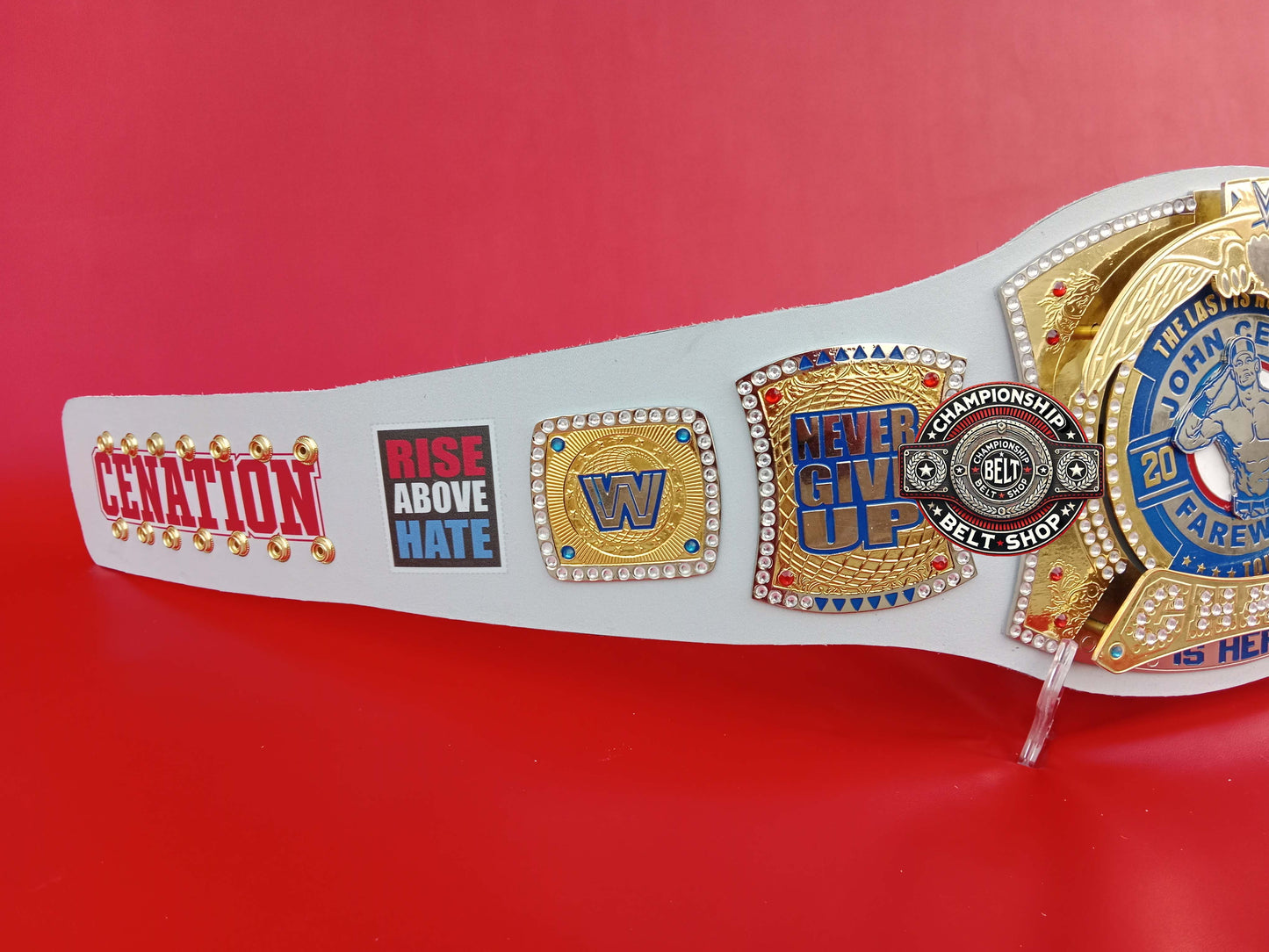 John Cena Signature Farewell Spinner Championship Belt