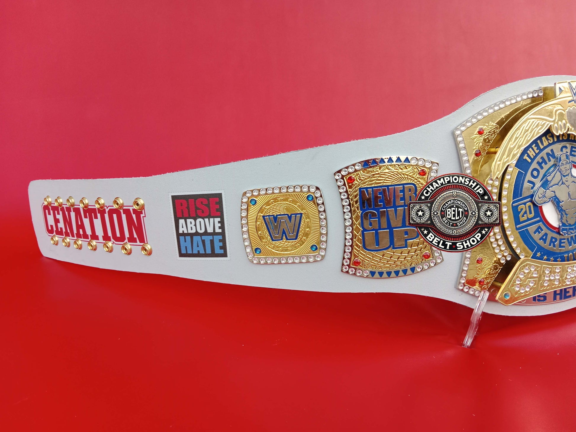 John Cena Signature Farewell Spinner Championship Belt
