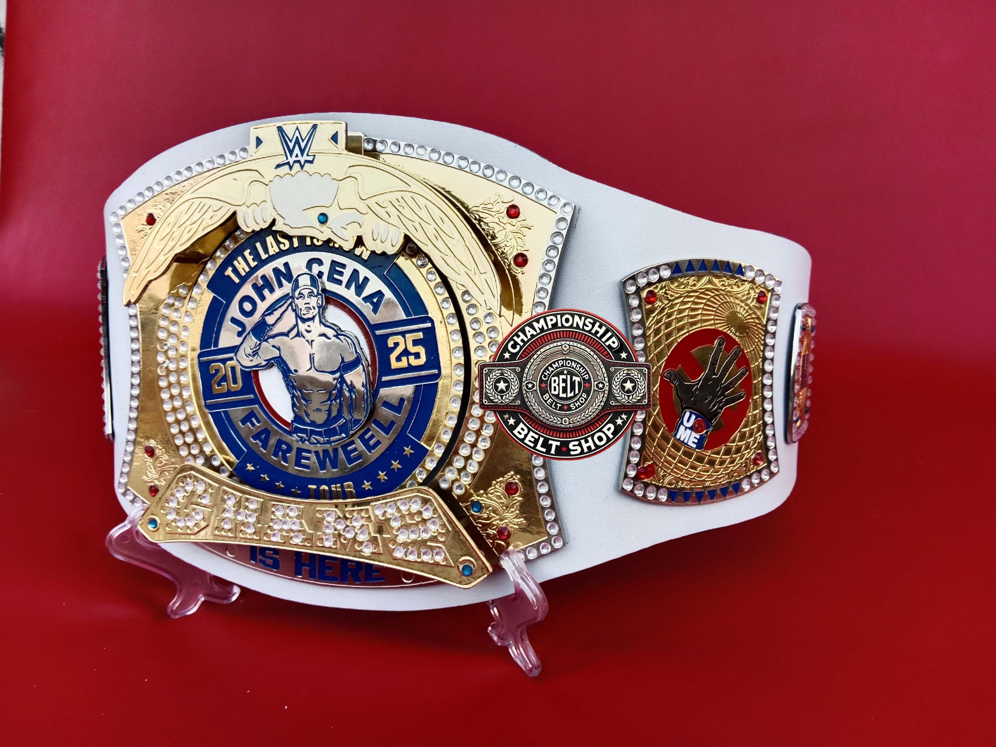 John Cena Signature Farewell Spinner Championship Belt