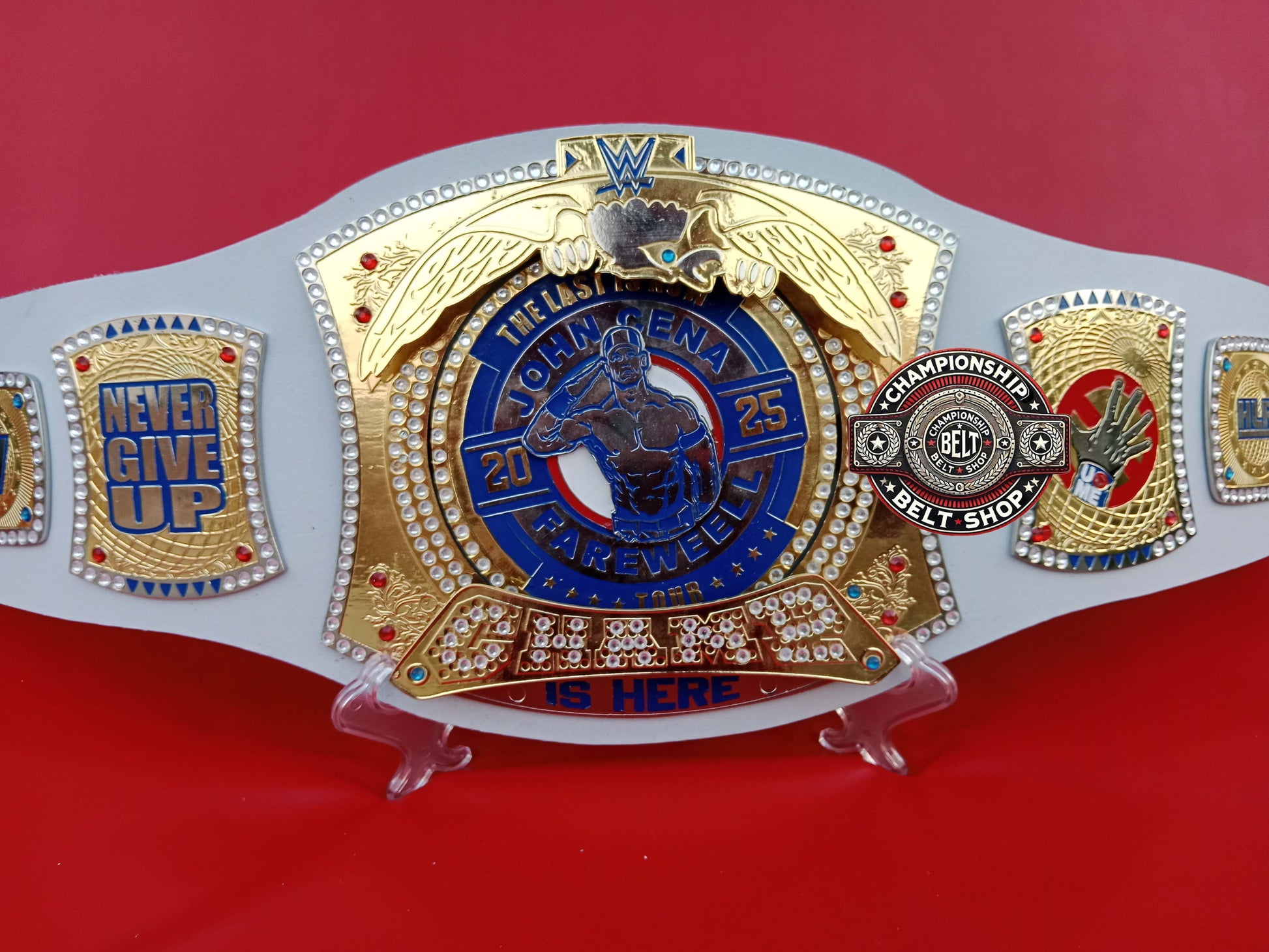 John Cena Signature Farewell Spinner Championship Belt
