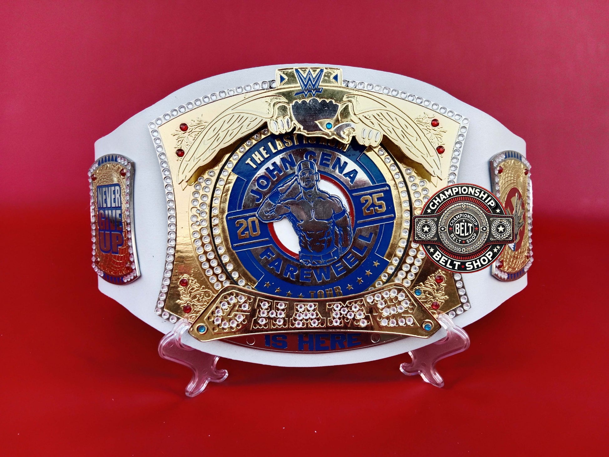 John Cena Signature Farewell Spinner Championship Belt