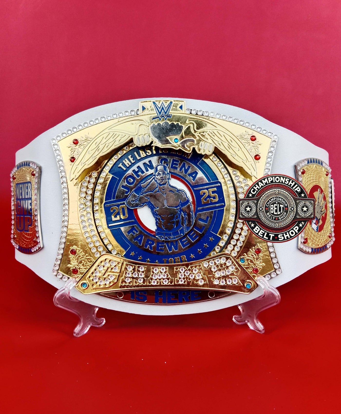 John Cena Signature Farewell Spinner Championship Belt