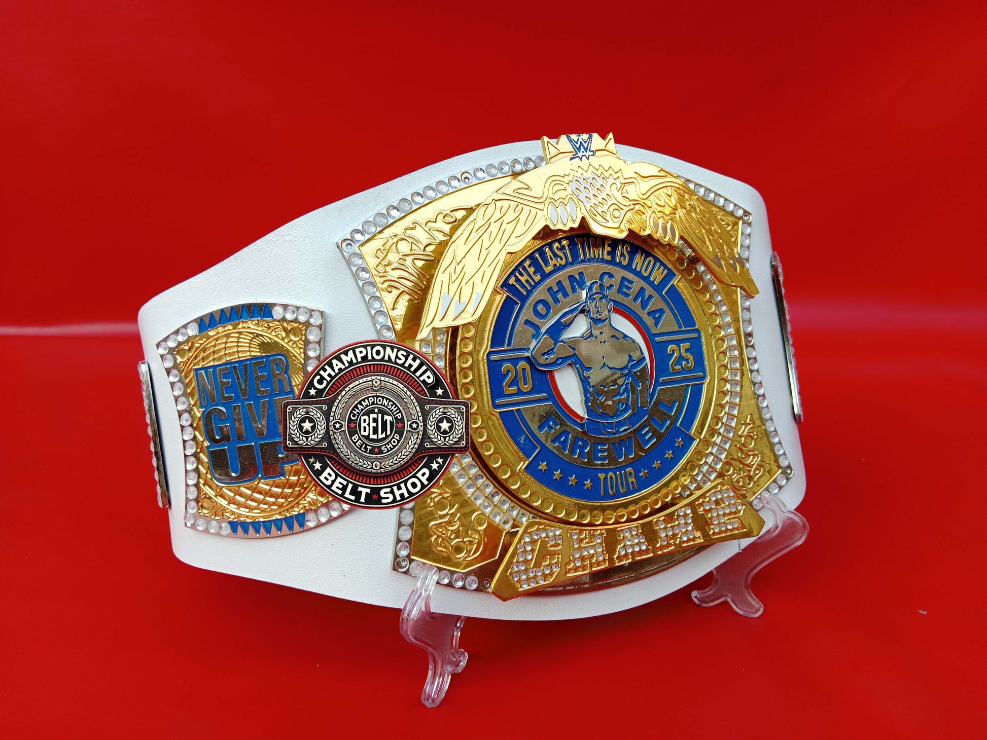 John Cena Signature Farewell Spinner Championship Belt