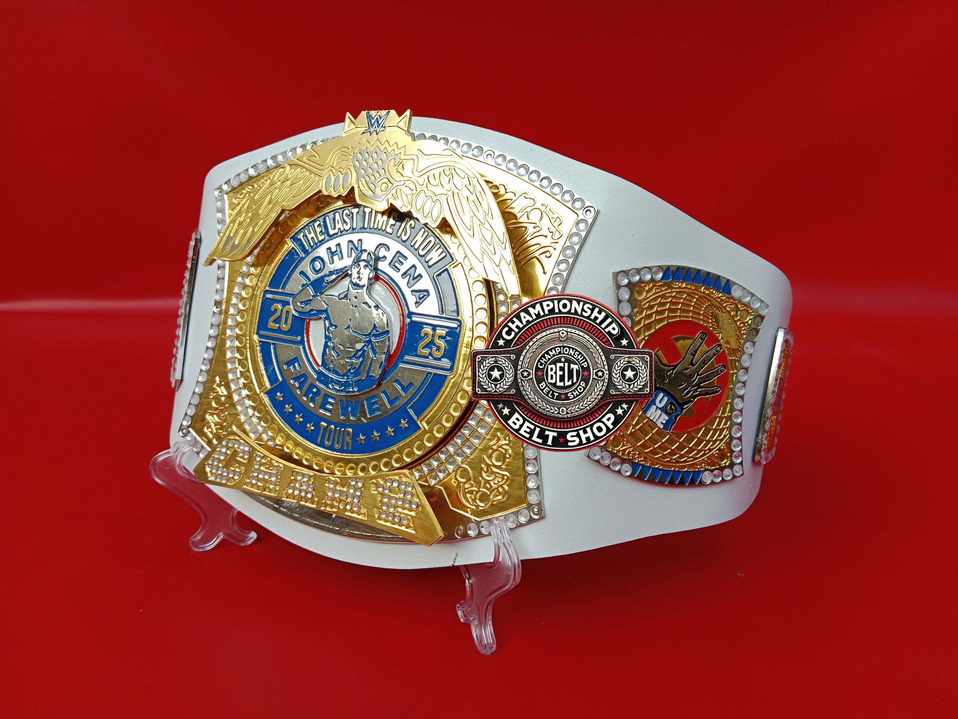 John Cena Signature Farewell Spinner Championship Belt