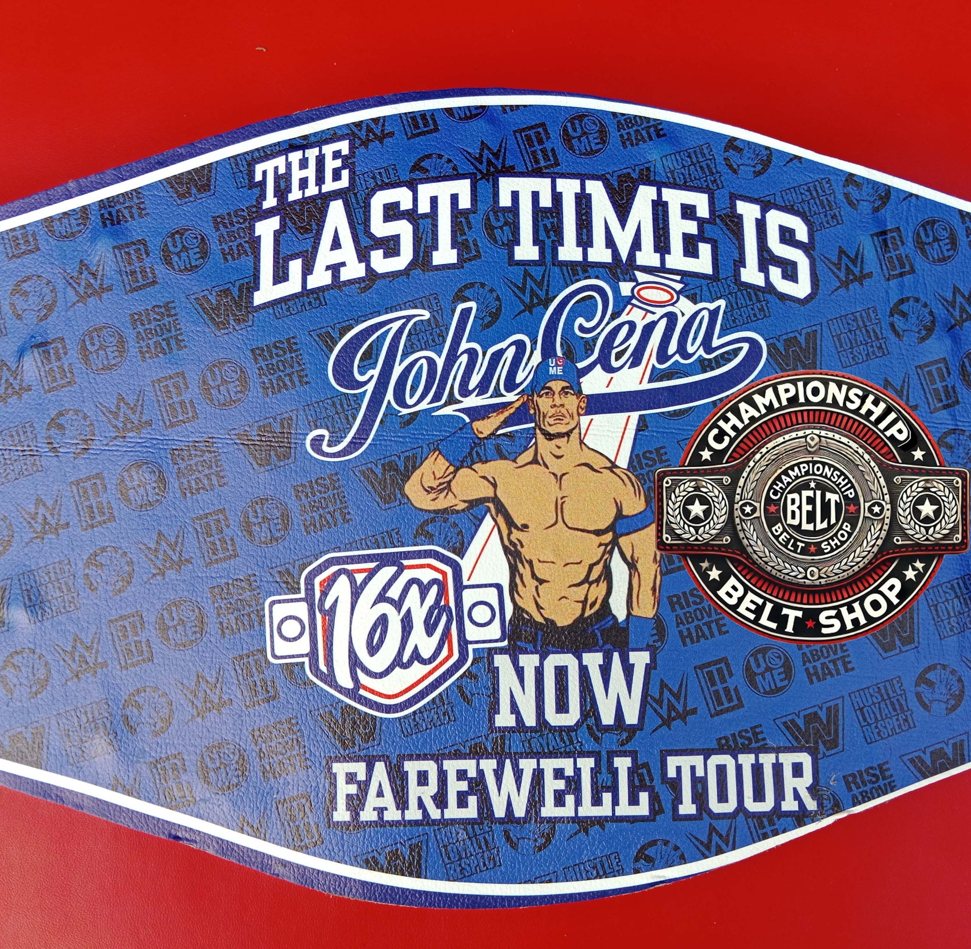 John Cena Signature Farewell Spinner Championship Belt