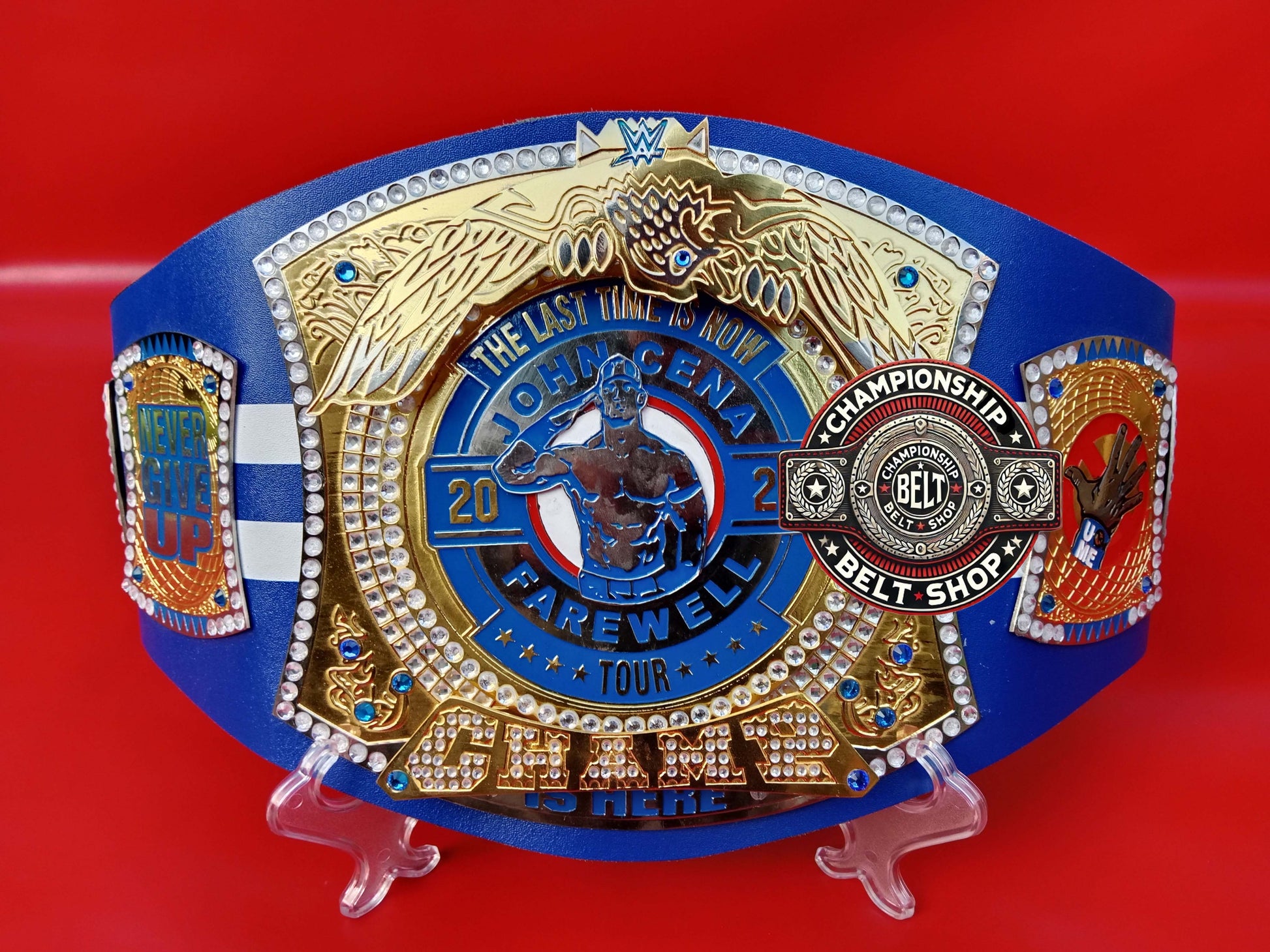 John Cena Farewell Tour 2025 Los Angeles Spinner Championship Title Belt