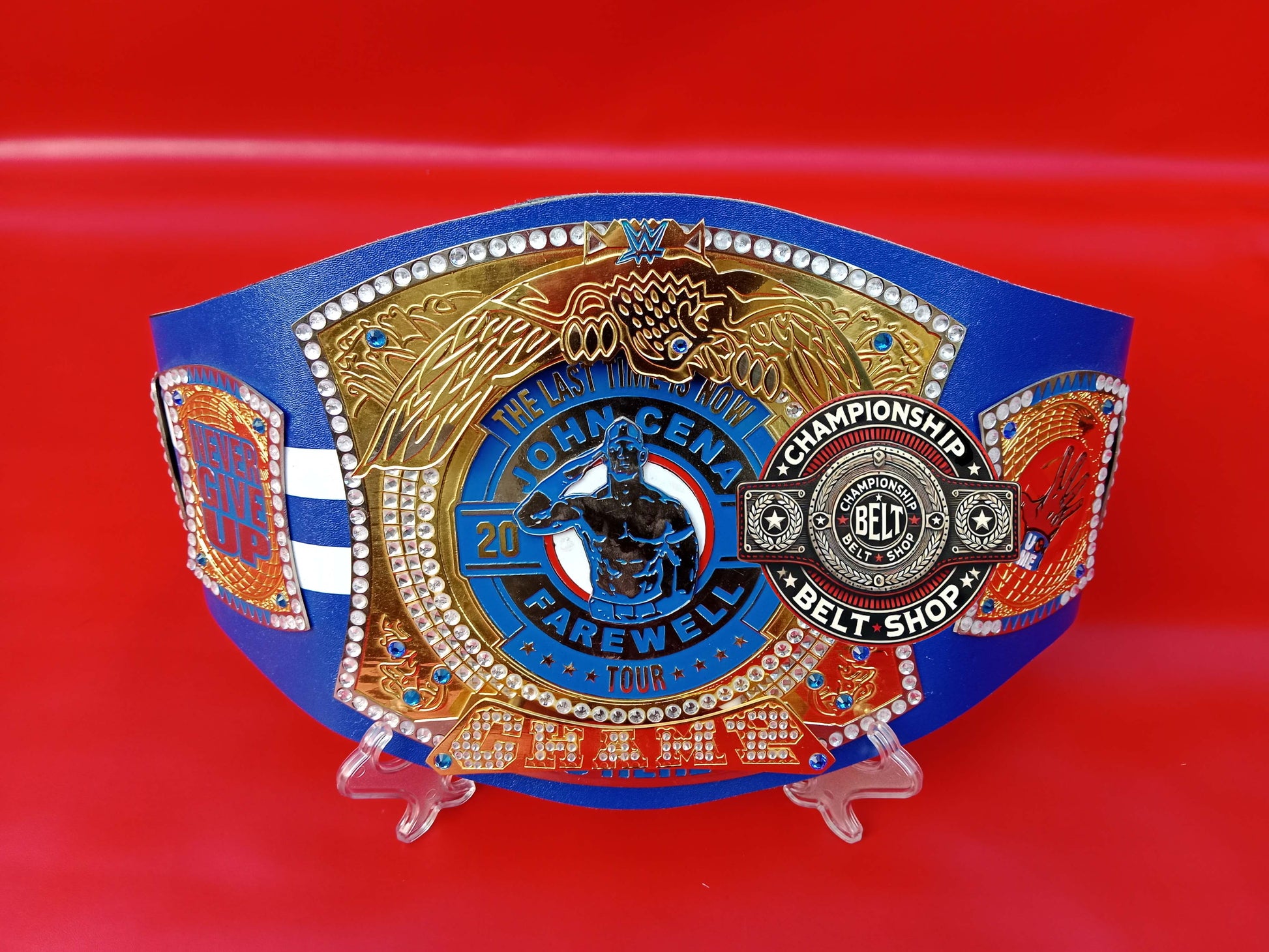 John Cena Farewell Tour 2025 Los Angeles Spinner Championship Title Belt