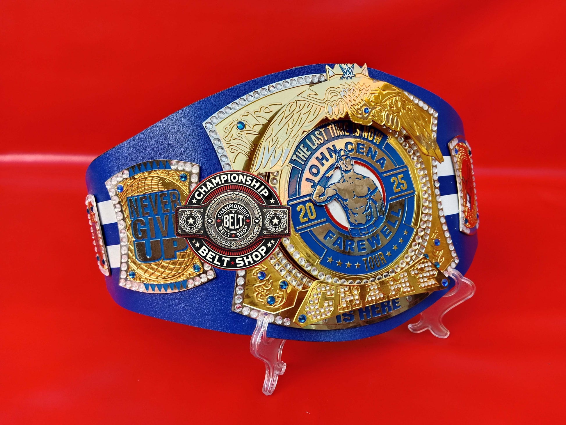 John Cena Farewell Tour 2025 Los Angeles Spinner Championship Title Belt