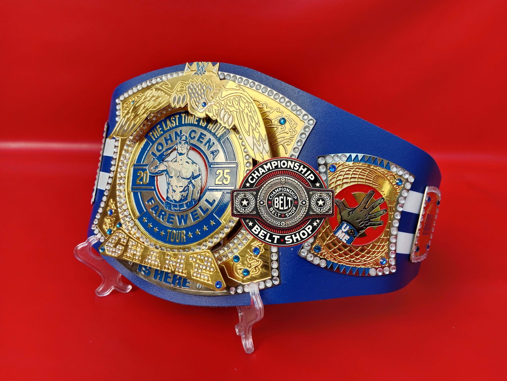 John Cena Farewell Tour 2025 Los Angeles Spinner Championship Title Belt