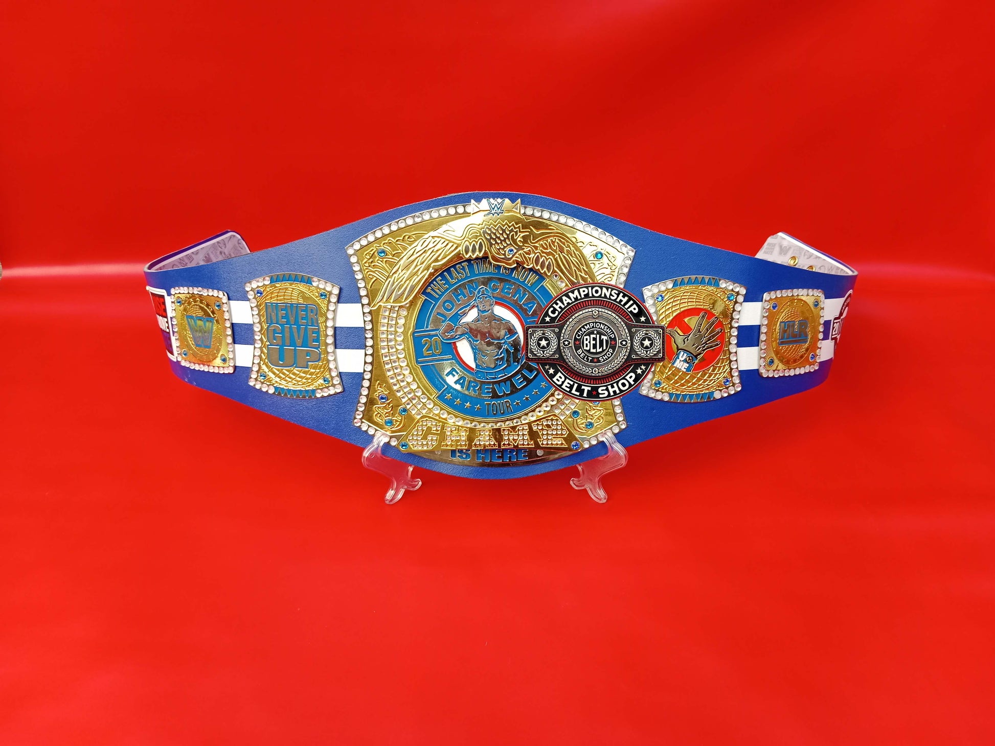 John Cena Farewell Tour 2025 Los Angeles Spinner Championship Title Belt