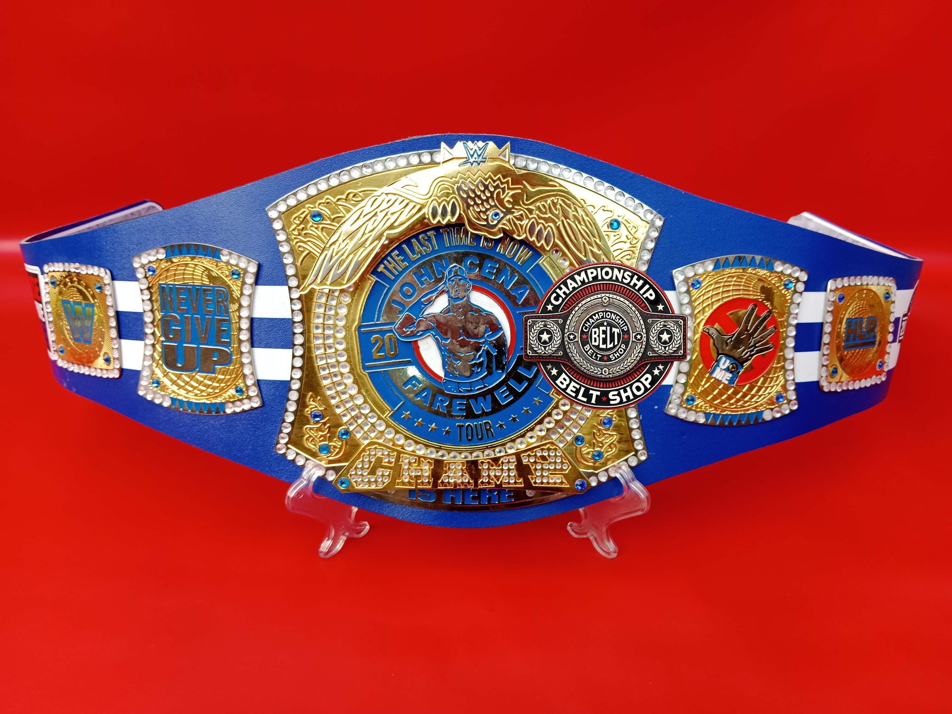 John Cena Farewell Tour 2025 Los Angeles Spinner Championship Title Belt
