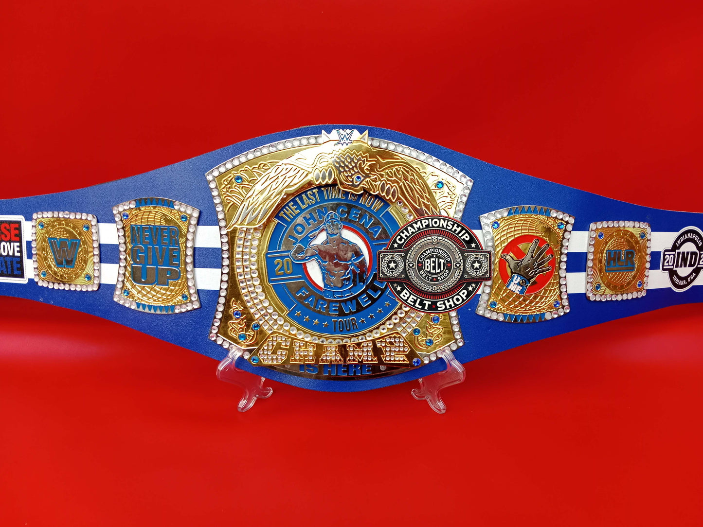 John Cena Farewell Tour 2025 Los Angeles Spinner Championship Title Belt
