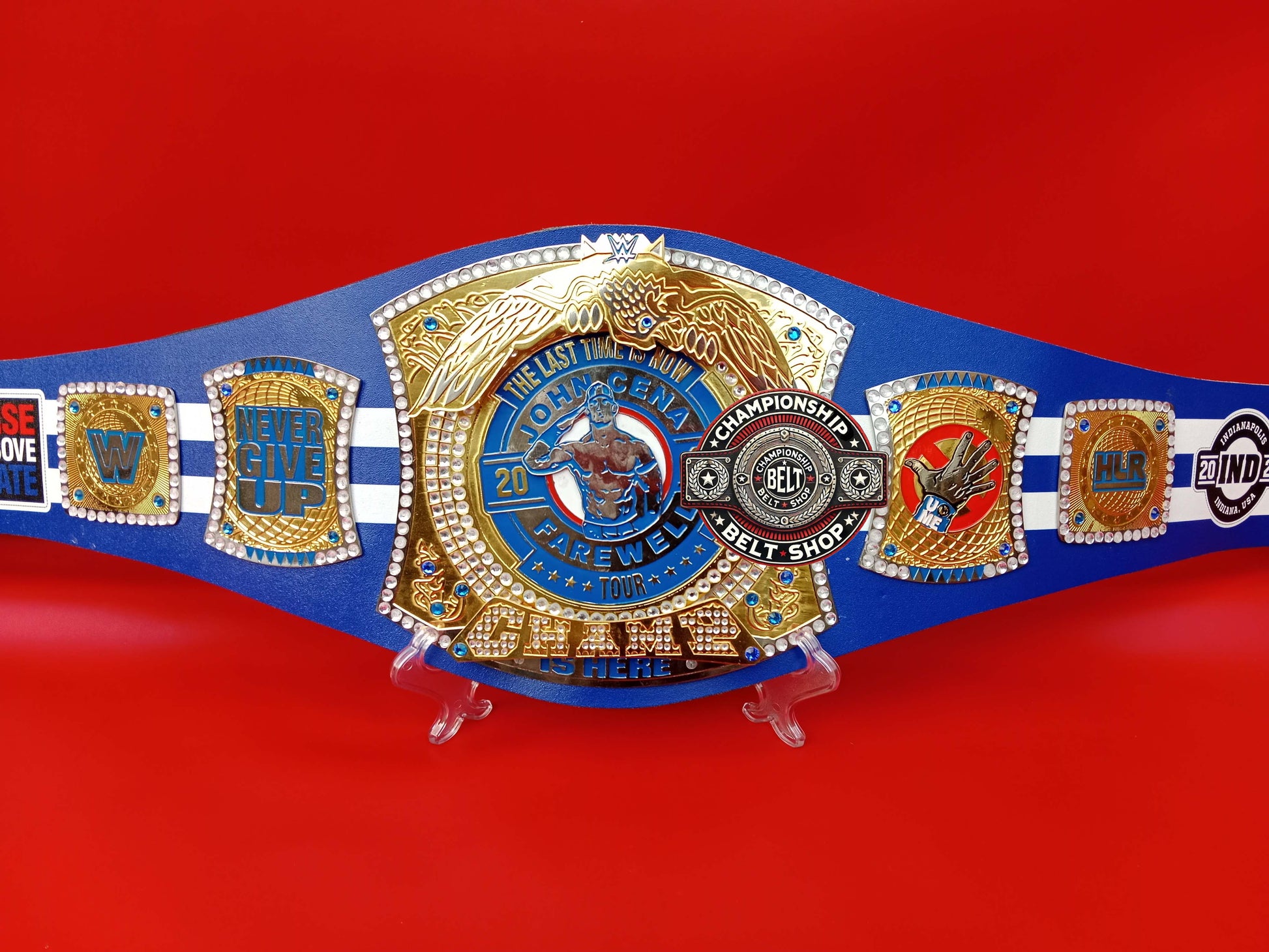 John Cena Farewell Tour 2025 Los Angeles Spinner Championship Title Belt