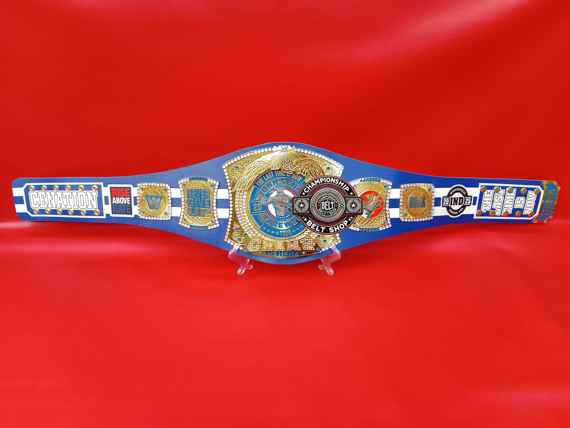 John Cena Farewell Tour 2025 Los Angeles Spinner Championship Title Belt