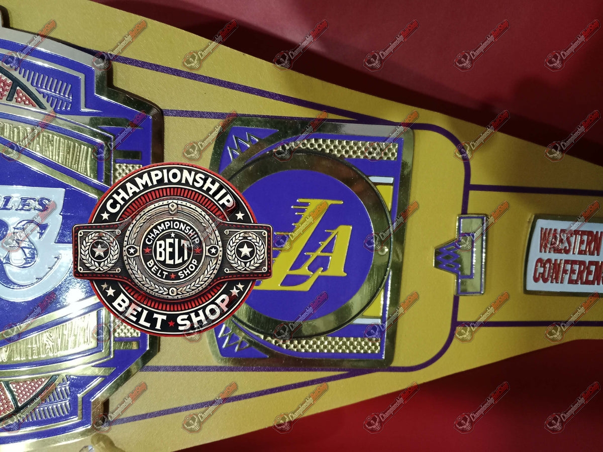 Las Angeles Lakers NBA Championship Title Belt