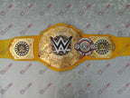 New World Heavyweight Yellow Strap Championship Title Belt