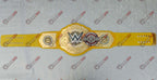 New World Heavyweight Yellow Strap Championship Title Belt