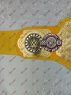 New World Heavyweight Yellow Strap Championship Title Belt