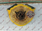 New World Heavyweight Yellow Strap Championship Title Belt
