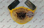 New World Heavyweight Yellow Strap Championship Title Belt