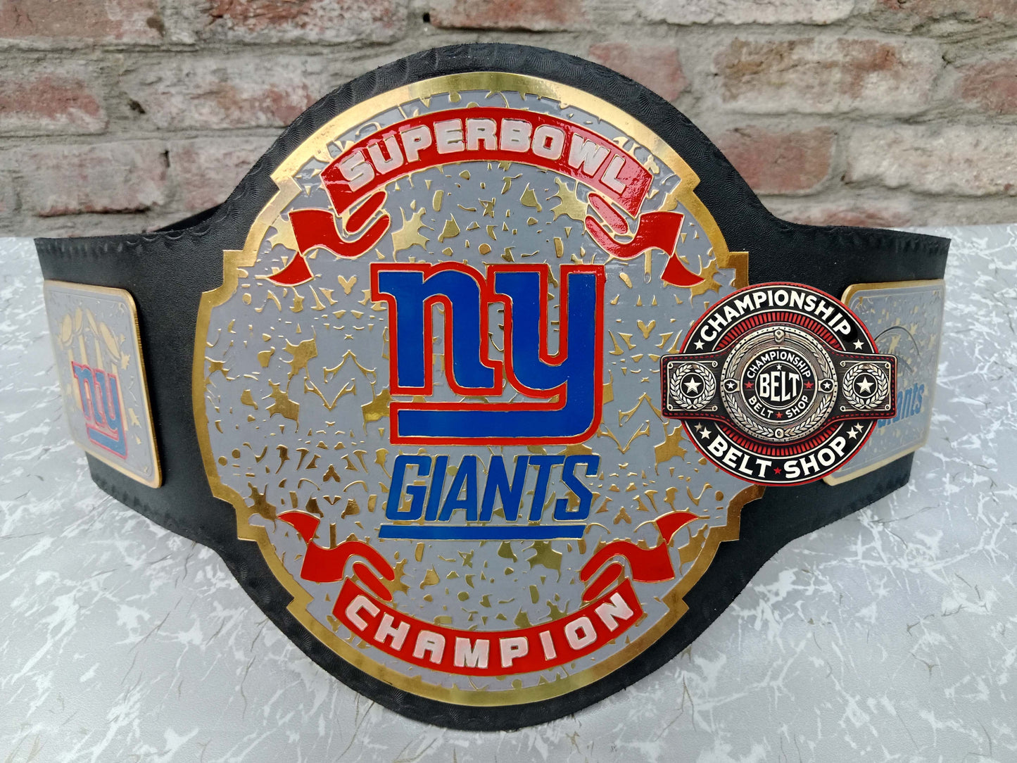 New York Giants NFL Championship Title Belt