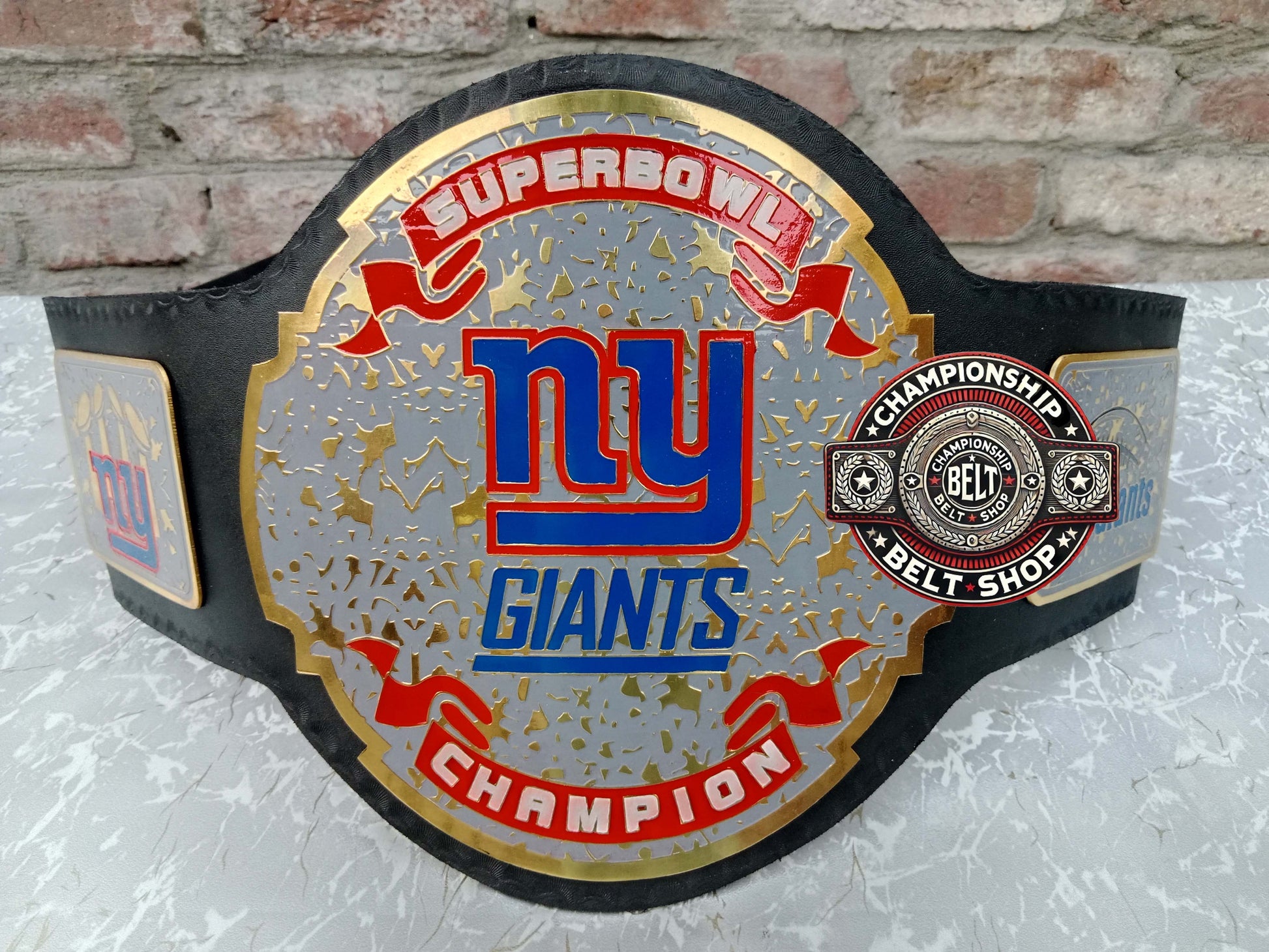 New York Giants NFL Championship Title Belt