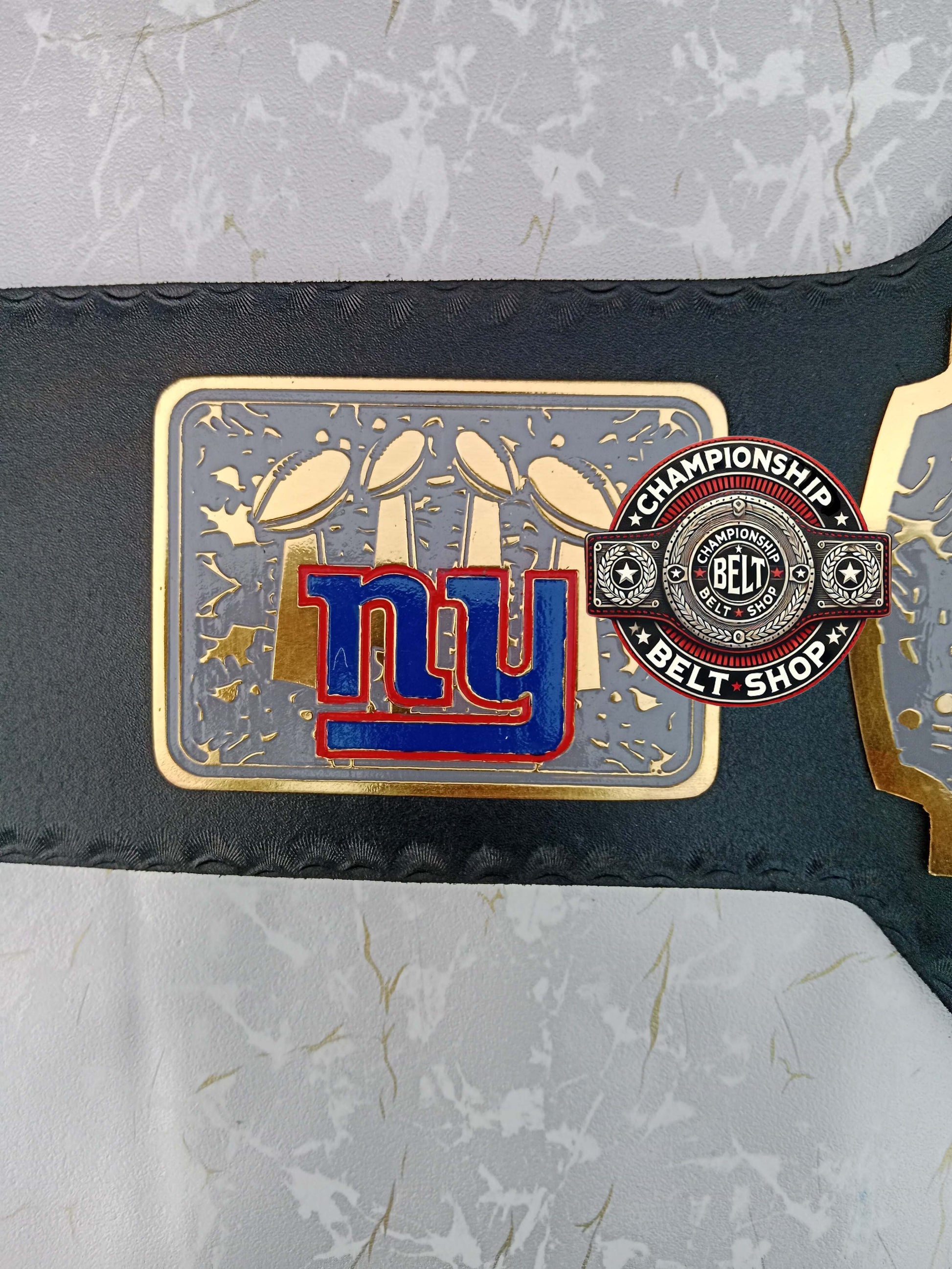 New York Giants NFL Championship Title Belt