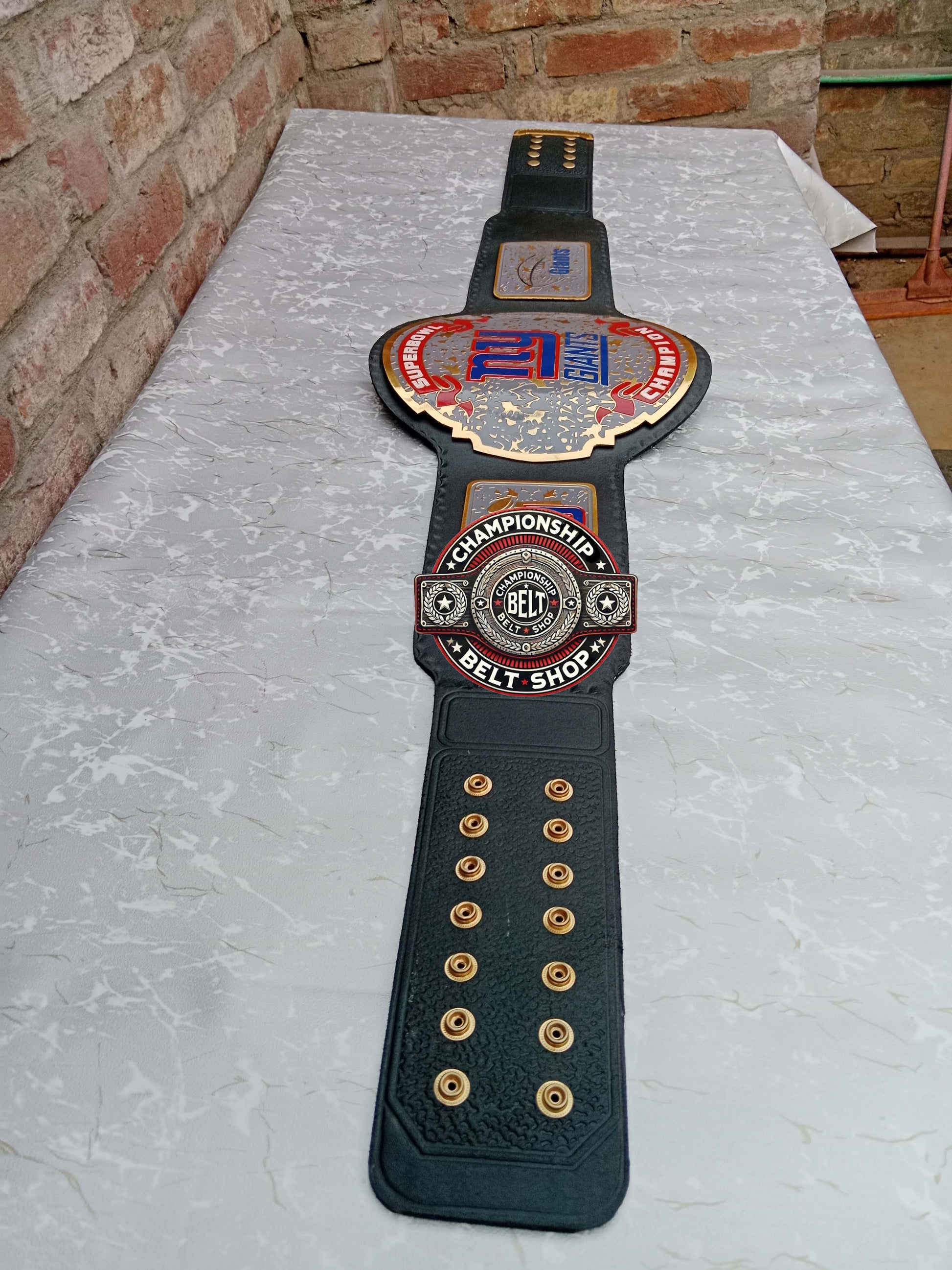 New York Giants NFL Championship Title Belt