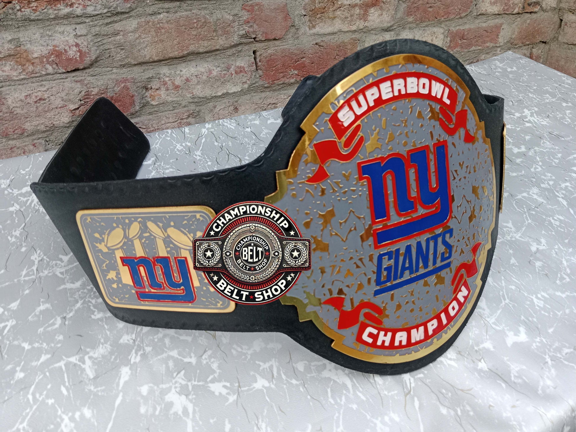 New York Giants NFL Championship Title Belt