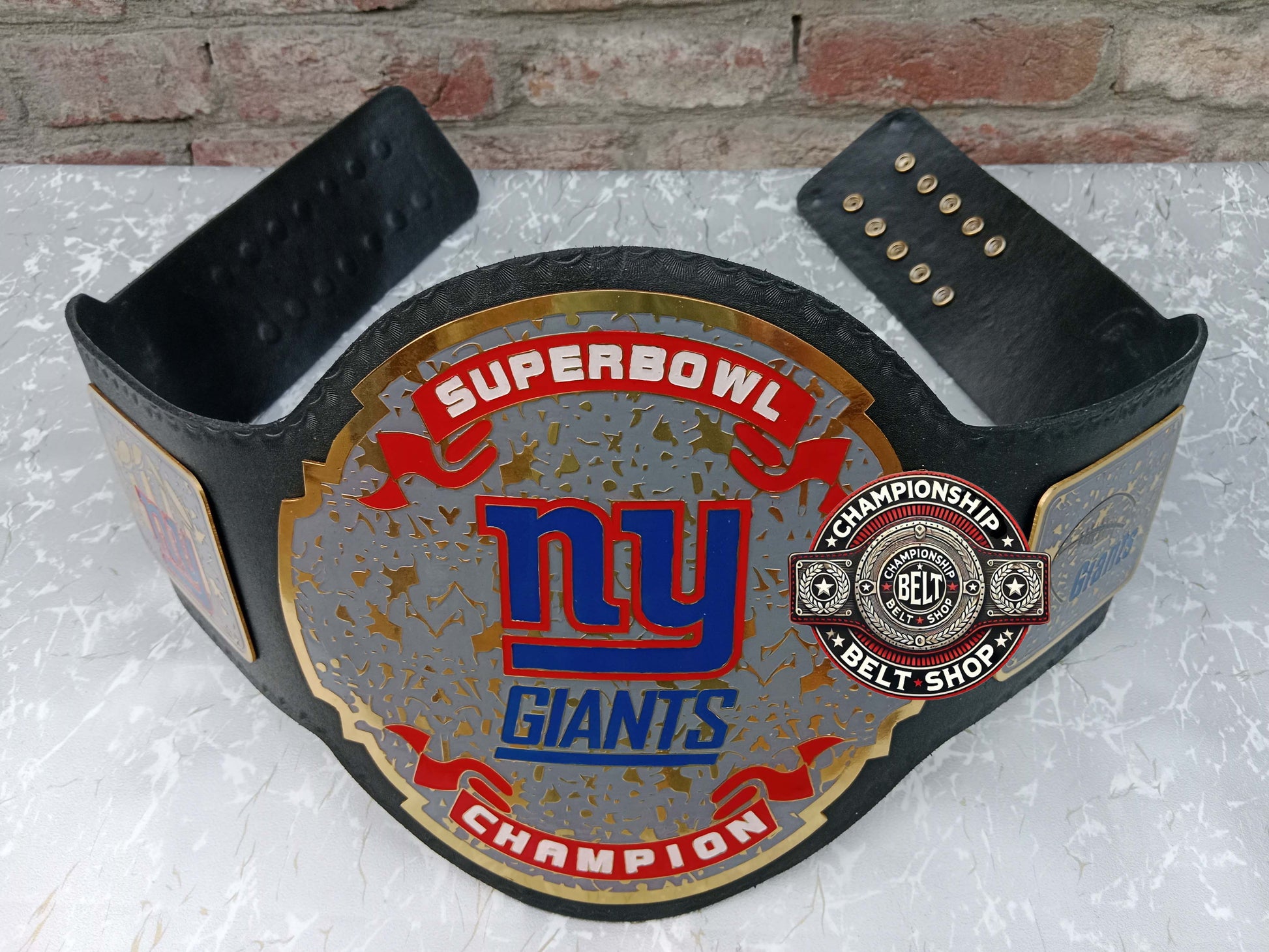 New York Giants NFL Championship Title Belt