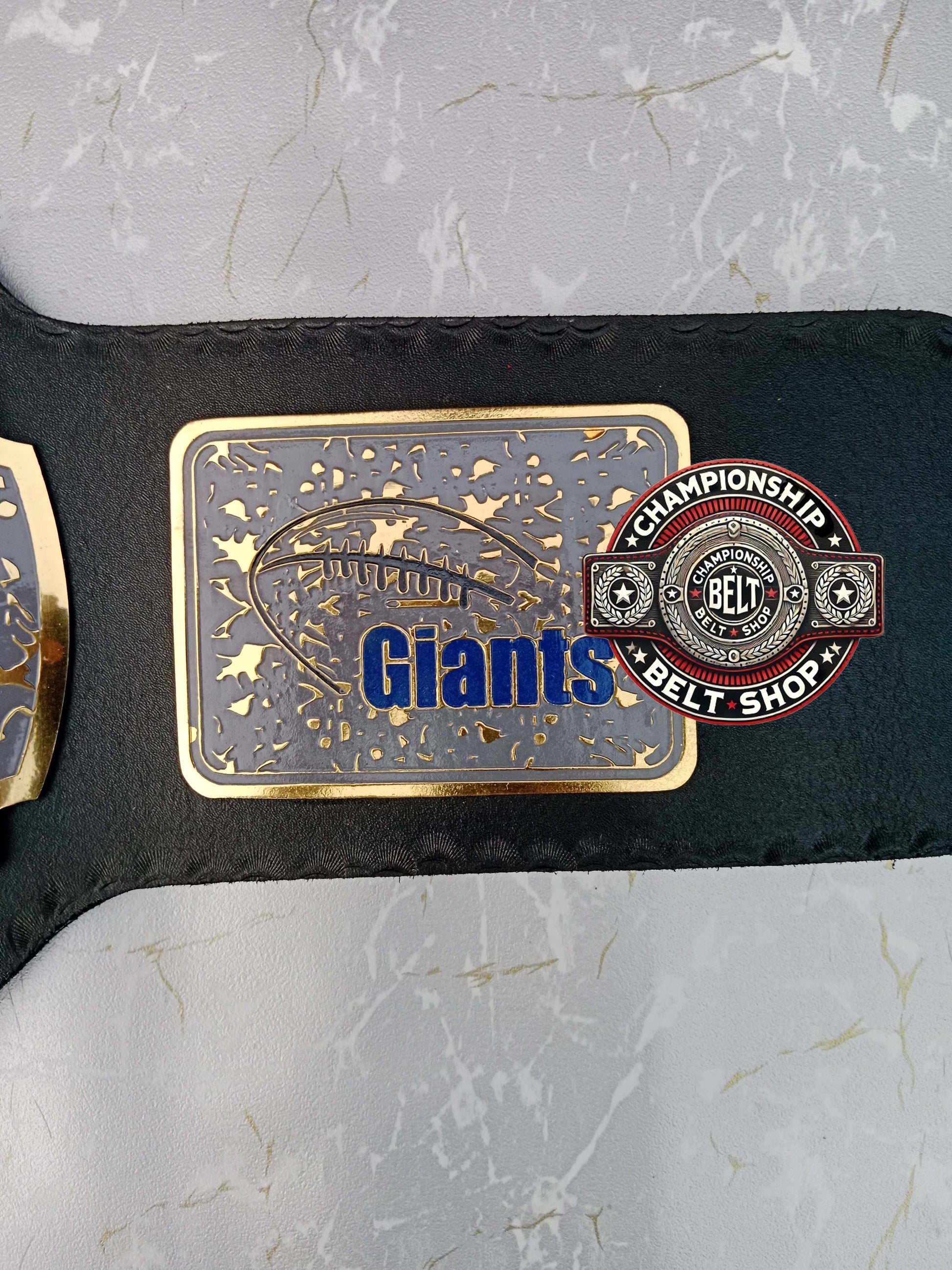 New York Giants NFL Championship Title Belt
