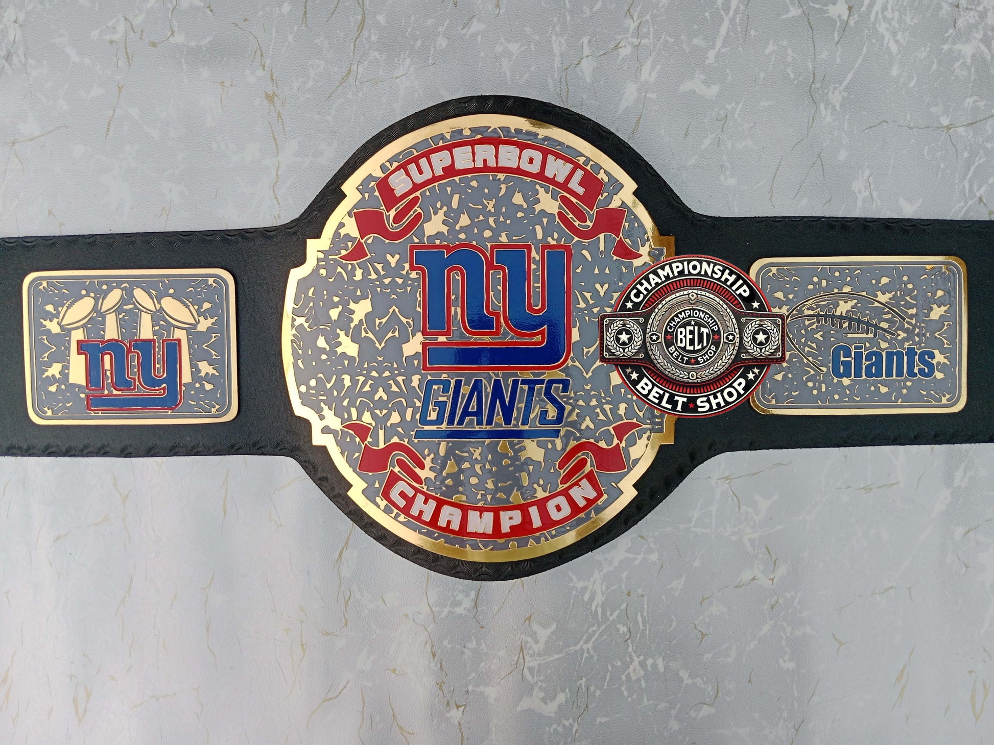 New York Giants NFL Championship Title Belt