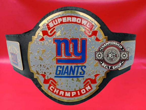 New York Giants NFL Championship Title Belt