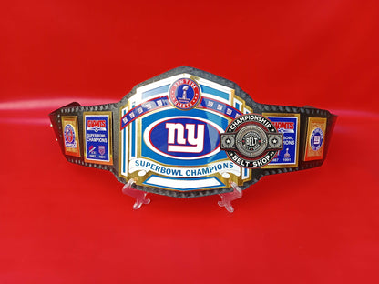 WWE New York Giants Superbowl NFL Championship Title Belt