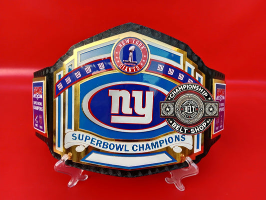 WWE New York Giants Superbowl NFL Championship Title Belt