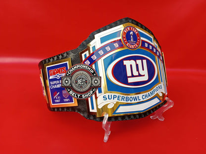 WWE New York Giants Superbowl NFL Championship Title Belt