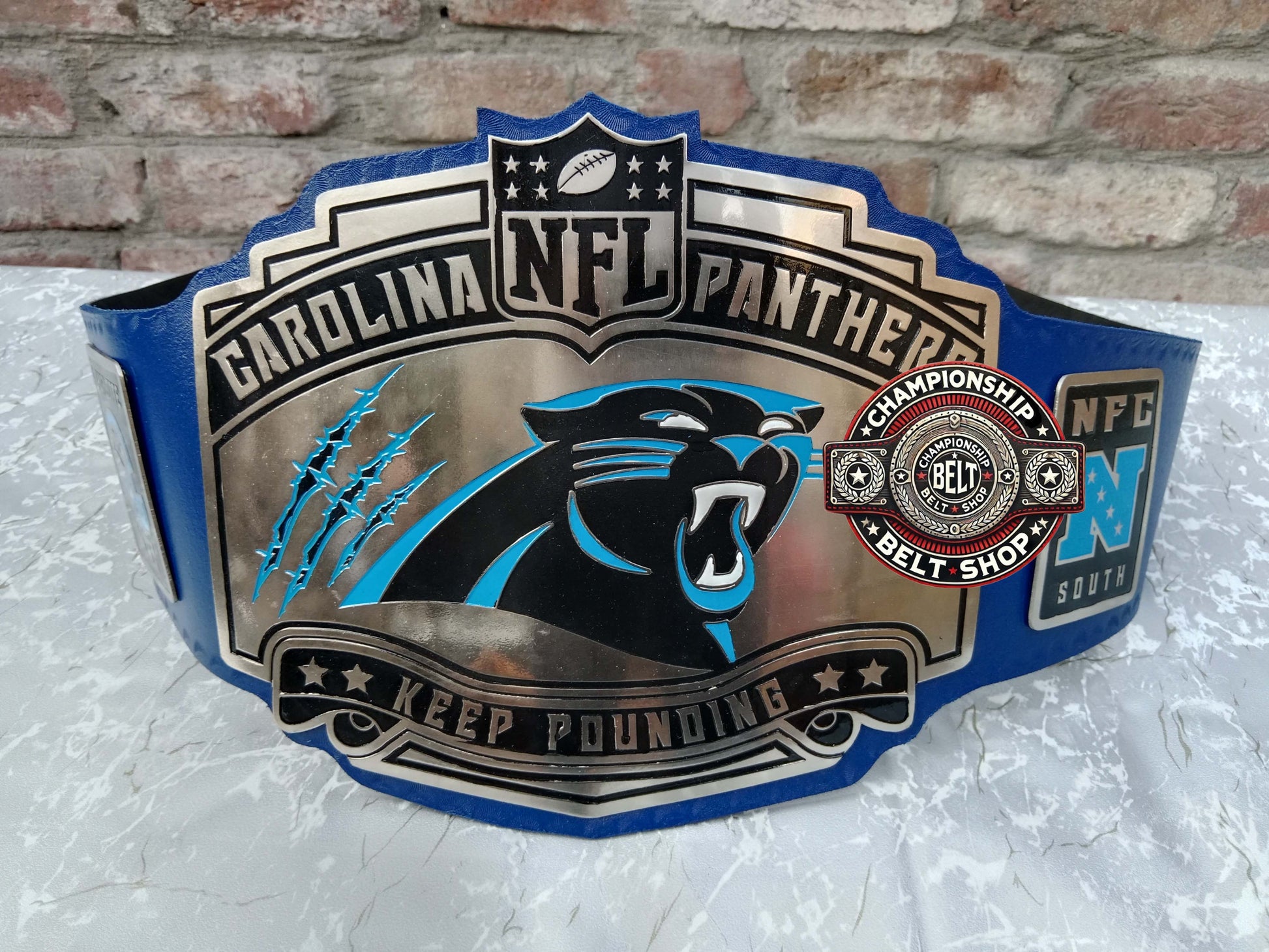 NFL Carolina Panthers Champiopnship Title Belt