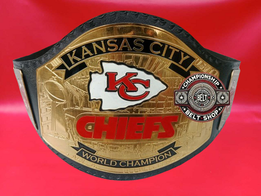 Kansas City Chiefs WWE NFL Championship Title Belt