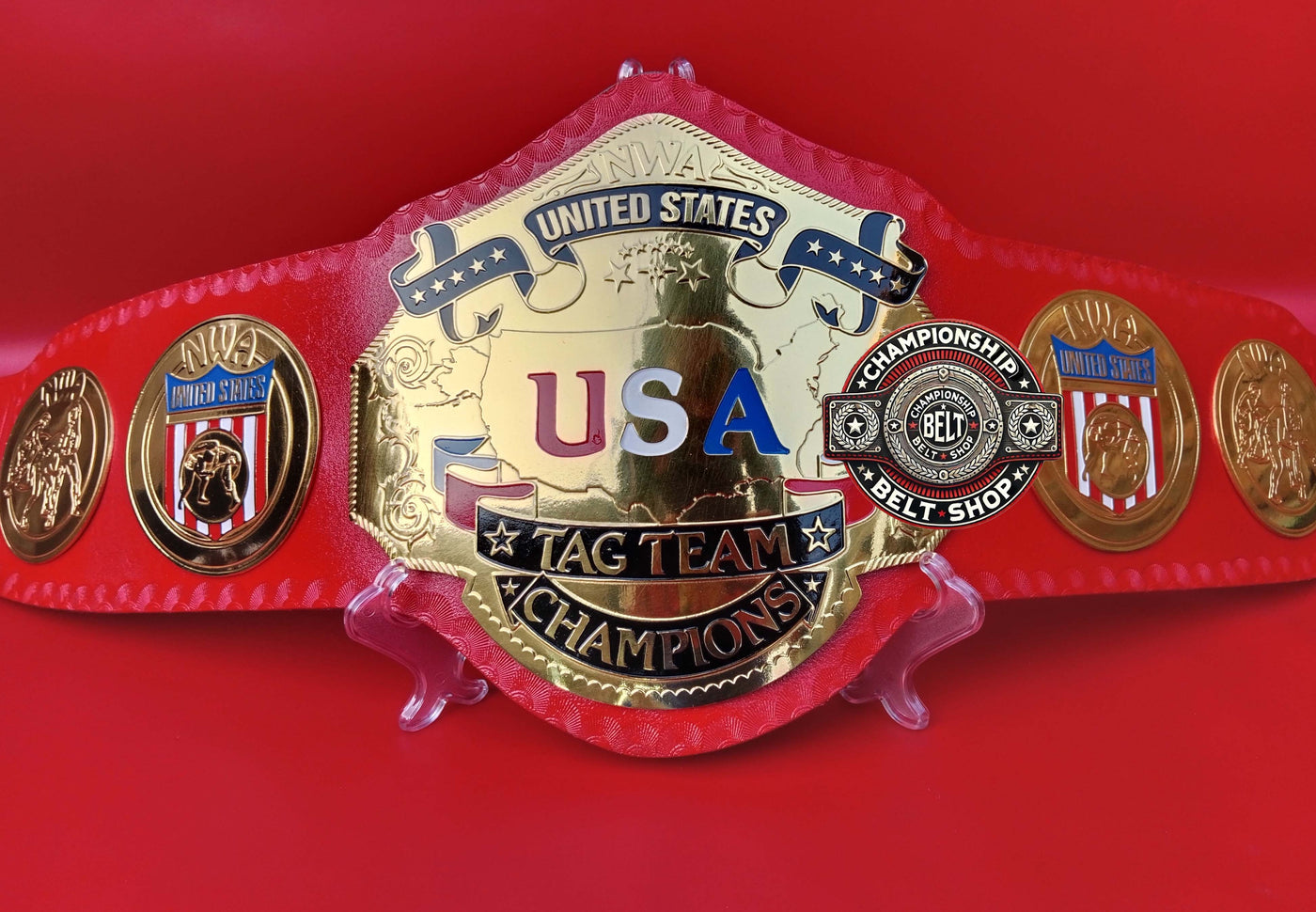 NWA United States World Tag Team Championship Title Belt