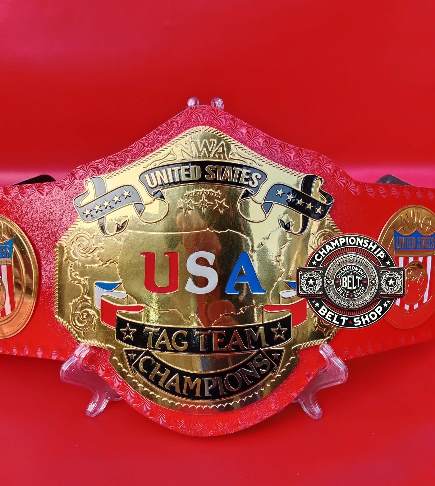 NWA United States World Tag Team Championship Title Belt