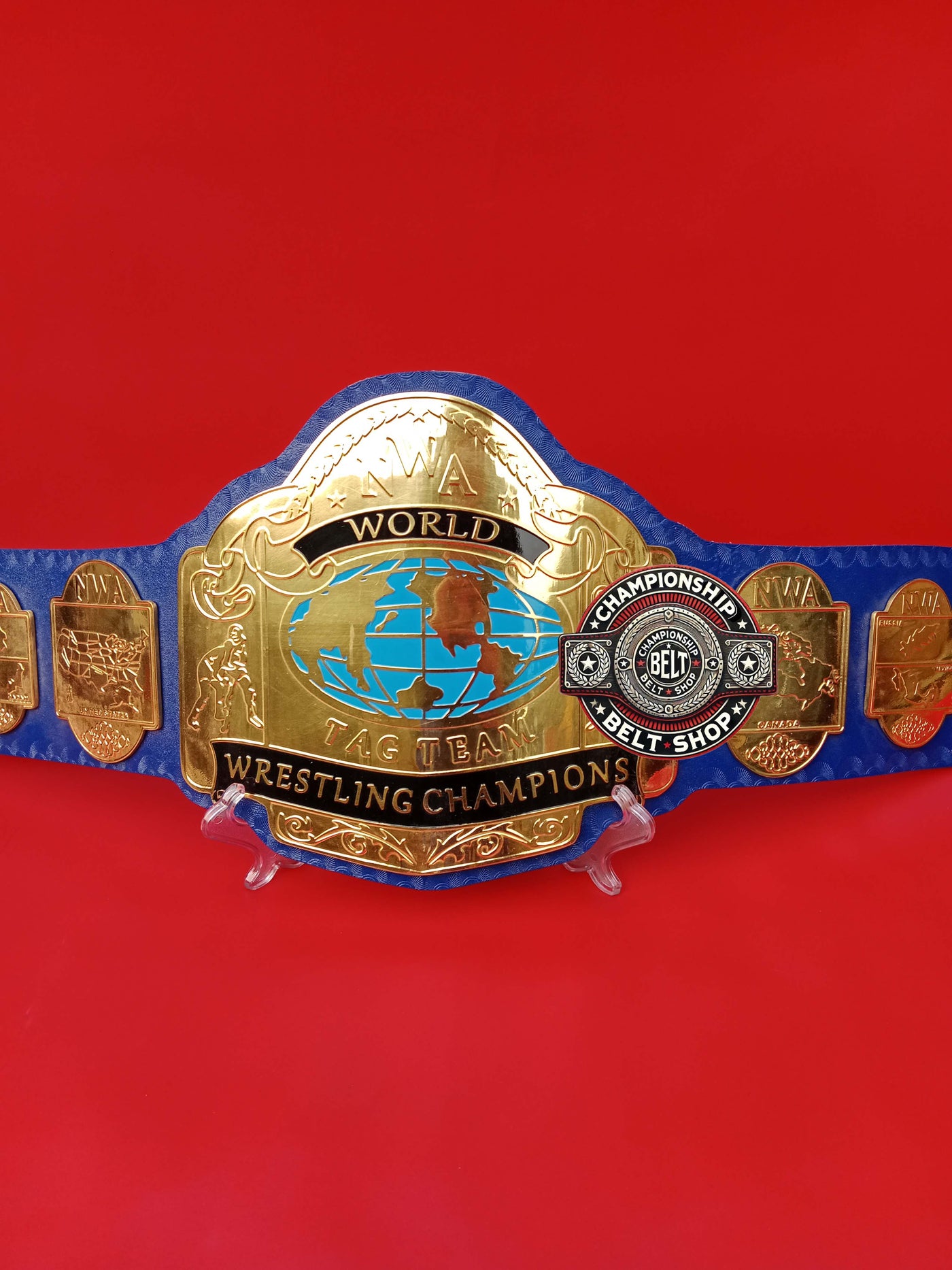 NWA World Tag Team Championship Title Belt