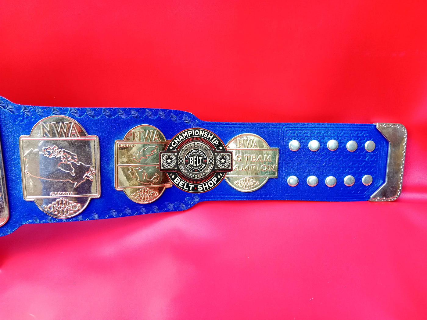 NWA World Tag Team Championship Title Belt