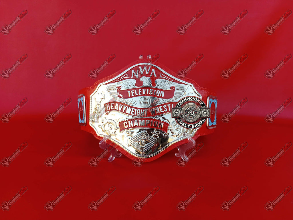 NWA Red Television Championship Title Belt