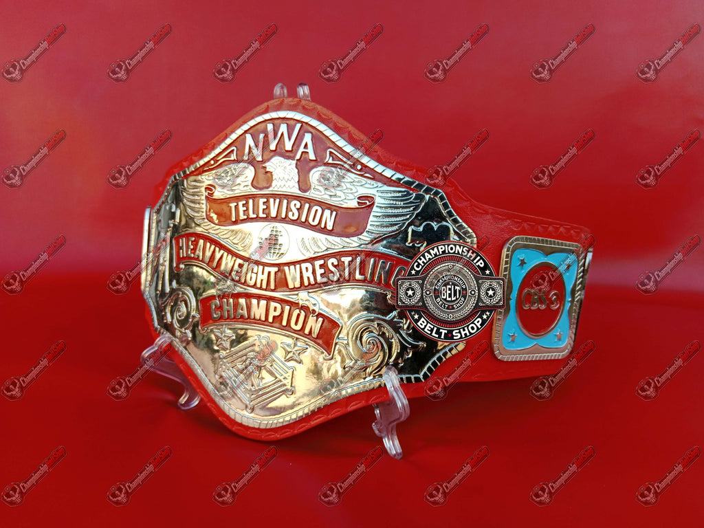 NWA Red Television Championship Title Belt