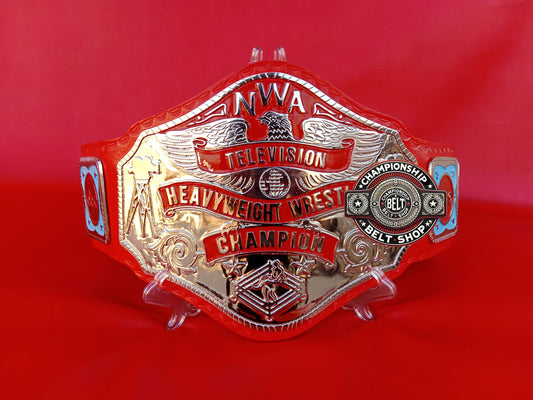 NWA Red Television Championship Title Belt