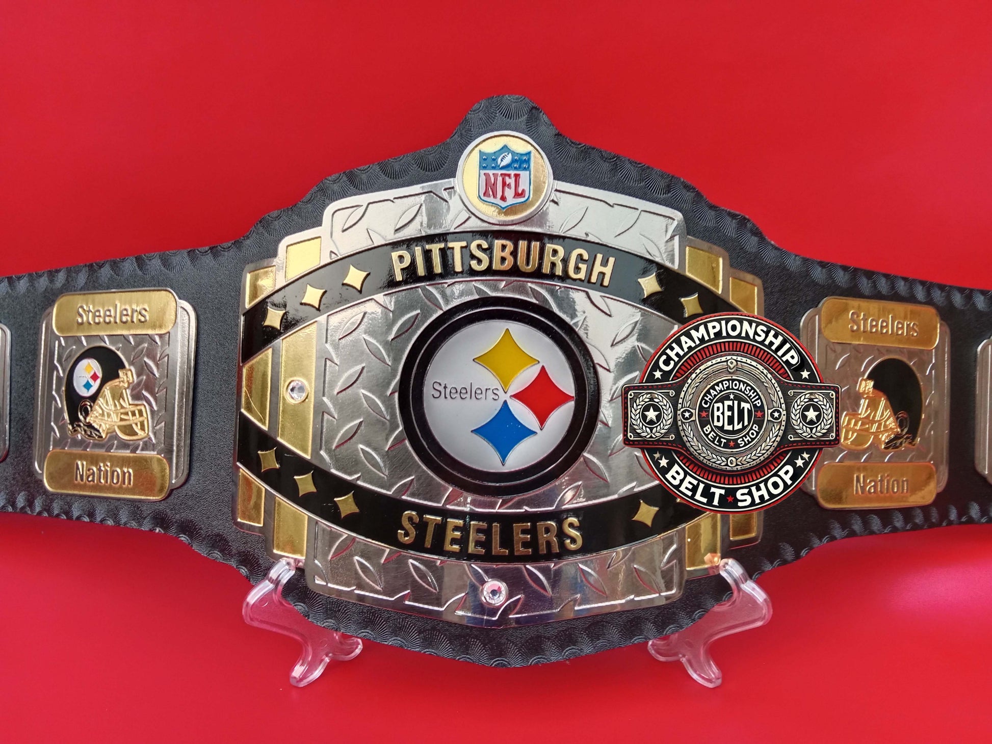 Pittsburgh Steelers WWE Legacy Title Belt