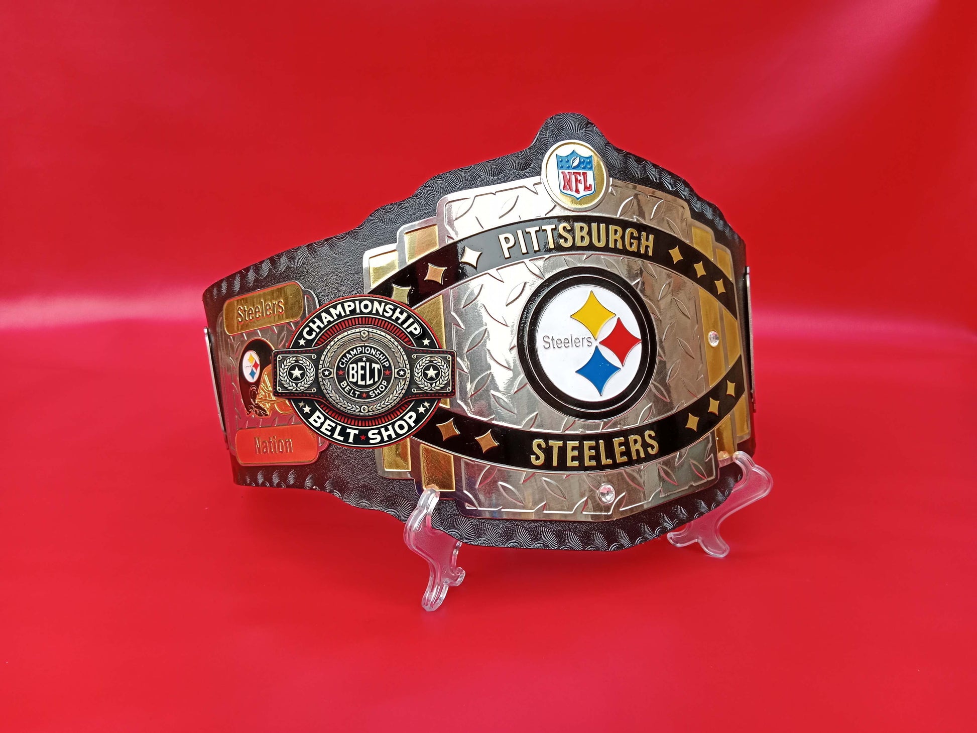 Pittsburgh Steelers WWE Legacy Title Belt